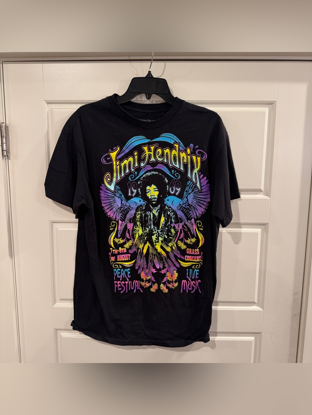 Jimi Hendrix Tee Shirt Short Sleeve Men’s‎ Size Large
